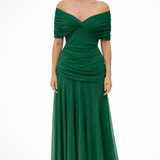 Gaby | Sieviešu elegants bezplecu plisēts vasaras kleita