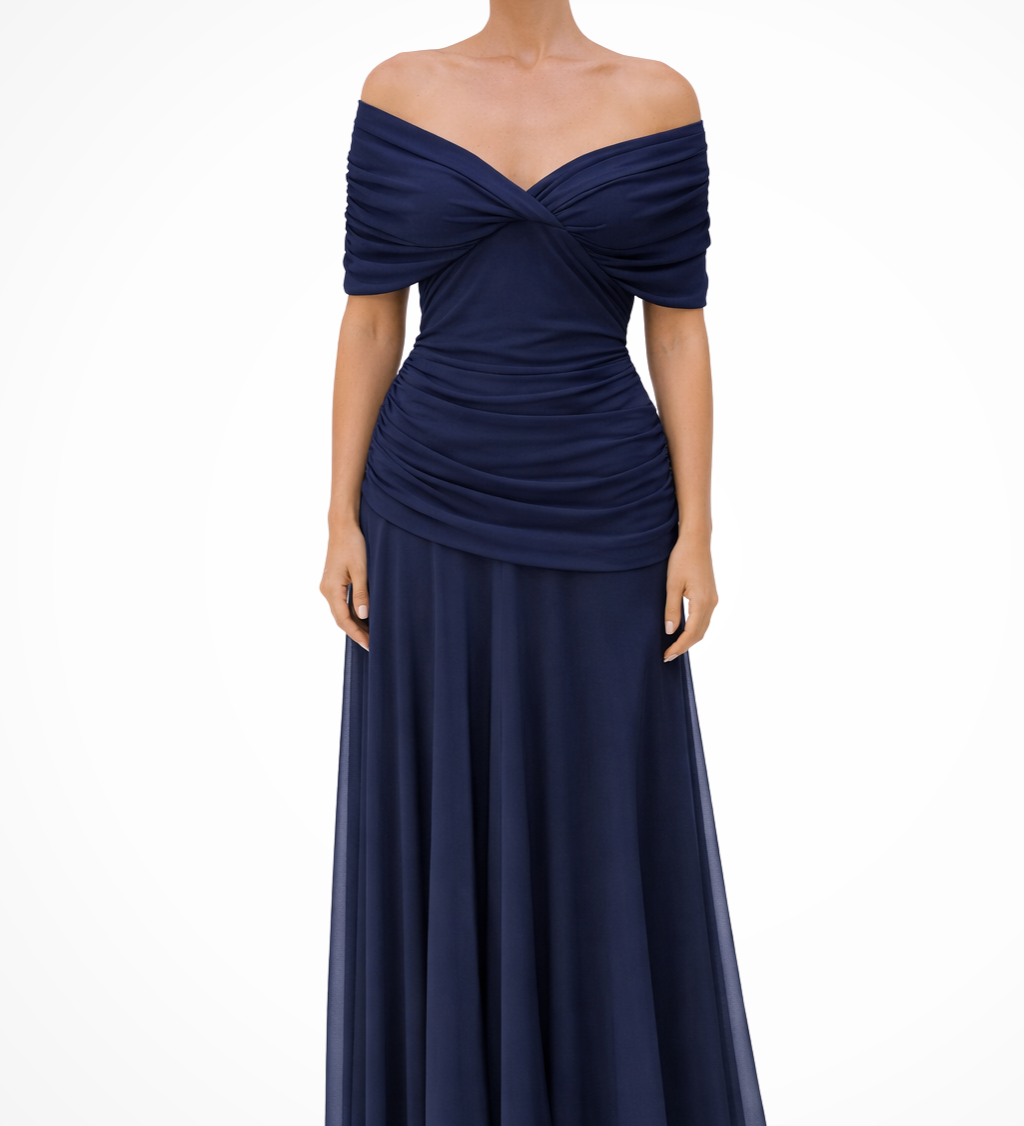 Gaby | Sieviešu elegants bezplecu plisēts vasaras kleita