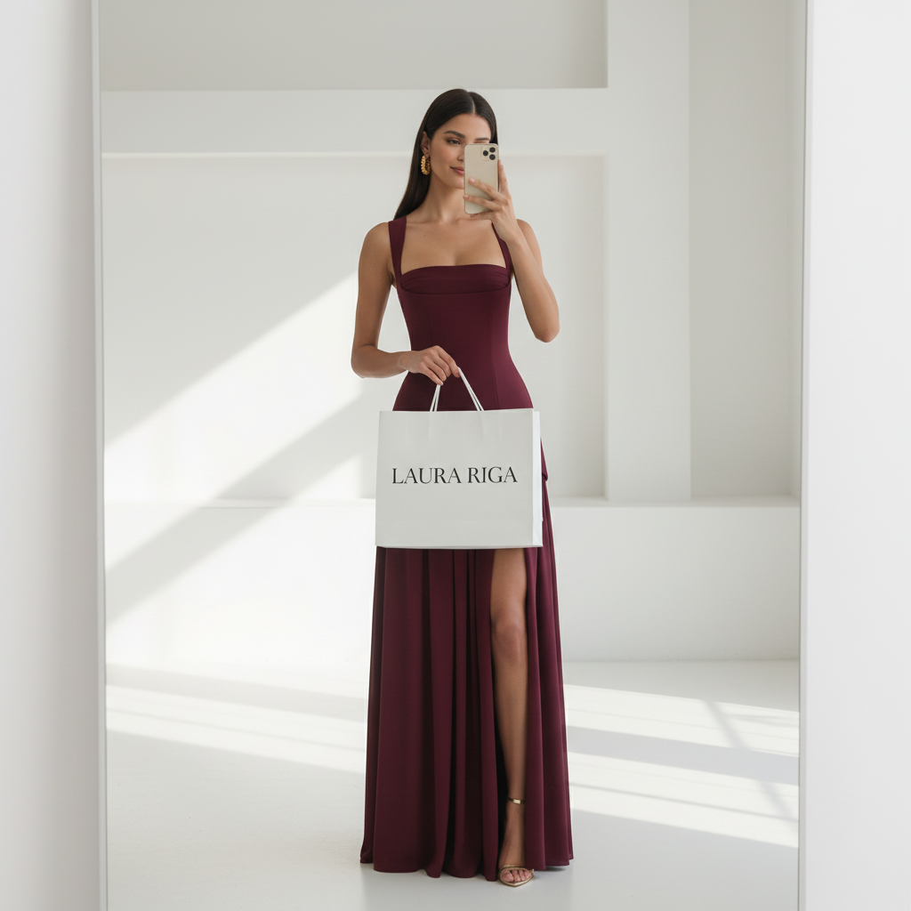 Laura Riga Social Proof - Gown Mirror